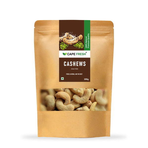 Cape Fresh Roasted Cashews Salted 200g