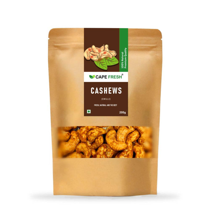 Cape Fresh Roasted Cashews Chilli 200g