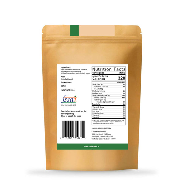 Cape Fresh Mango Toffee 200g