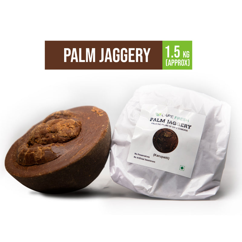 Cape Fresh Palm Jaggery 1.5Kg (Approx)