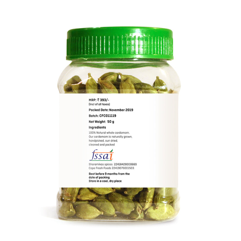 Cape Fresh Cardamom 50G